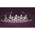 2015 Forme a boda la joyería del pelo Headware Tiara cristalina